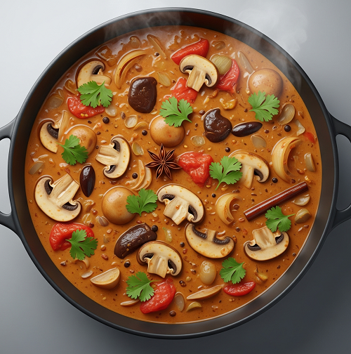 Mushroom Curry 