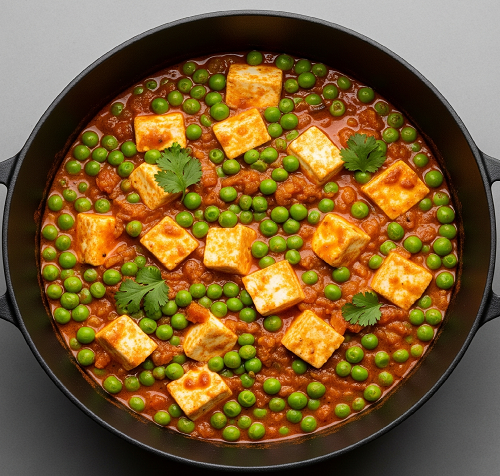 Mutter Paneer (peas) 