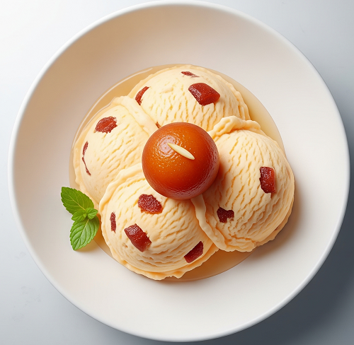 Gulab Jamin Ice Cream 