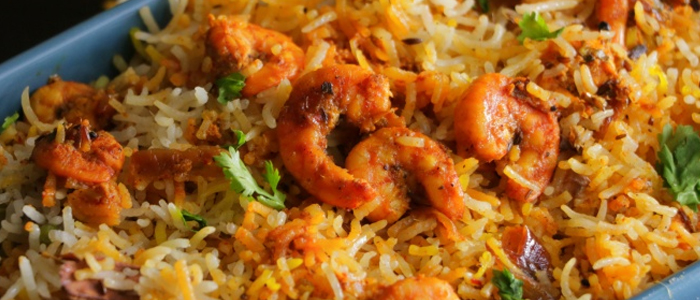 King Prawn Biryani 