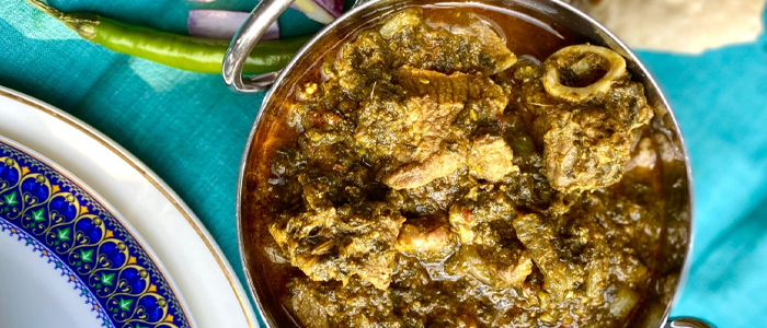 Saag  Chicken 