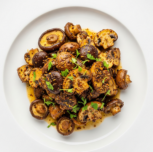 Spiced Mushrooms 